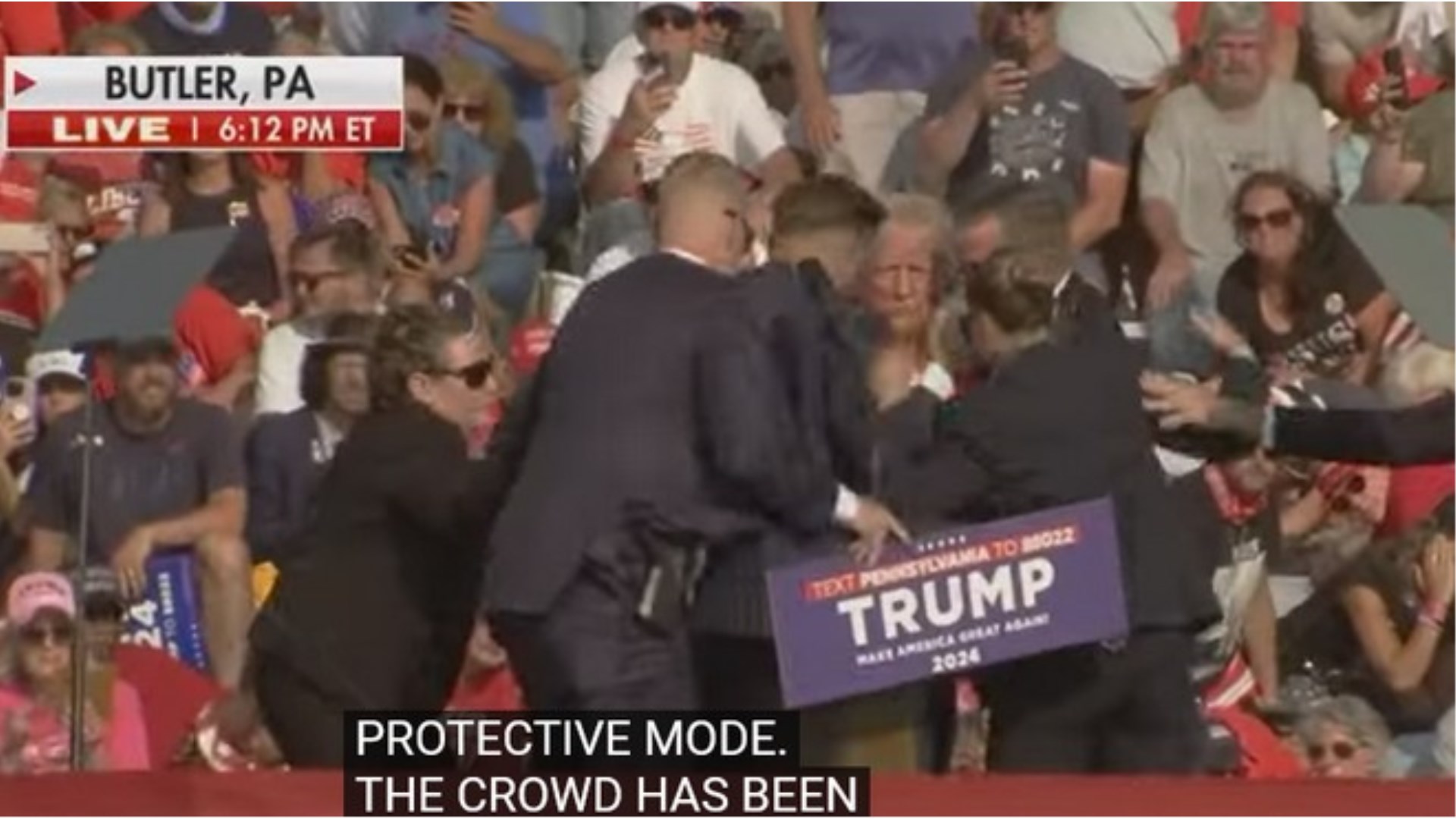 VIDEO: Ovo je trenutak kad je pucano na Donalda Trumpa, agenti brzo reagirali!