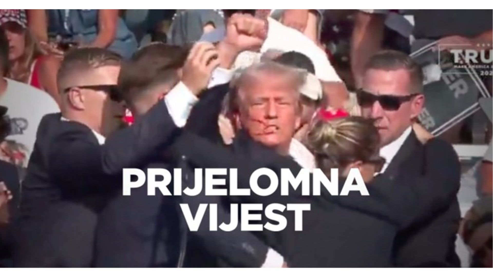 Oglasila se Tajna služba: Bivši predsjednik Trump je sada na sigurnom!