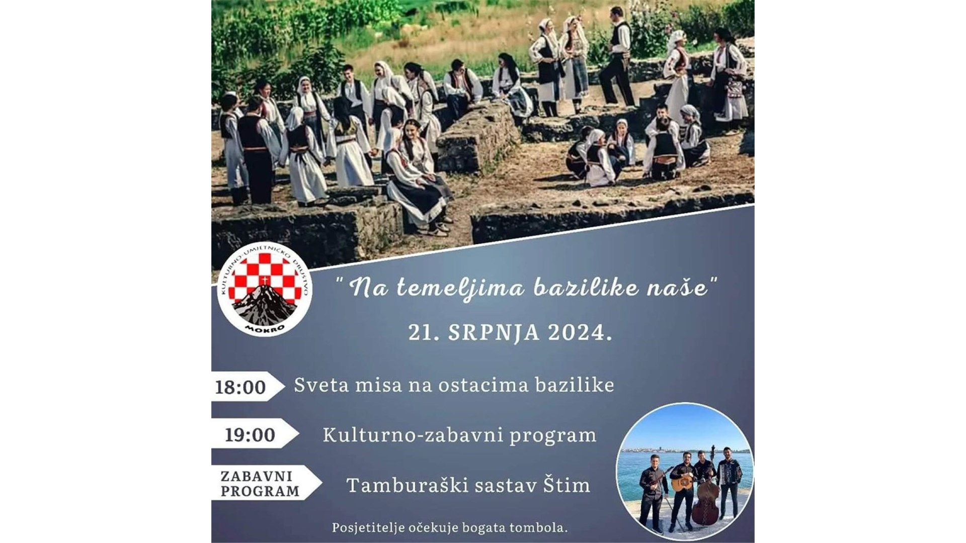 Na temeljima bazilike naše: Velika fešta sprema se u Mokrom