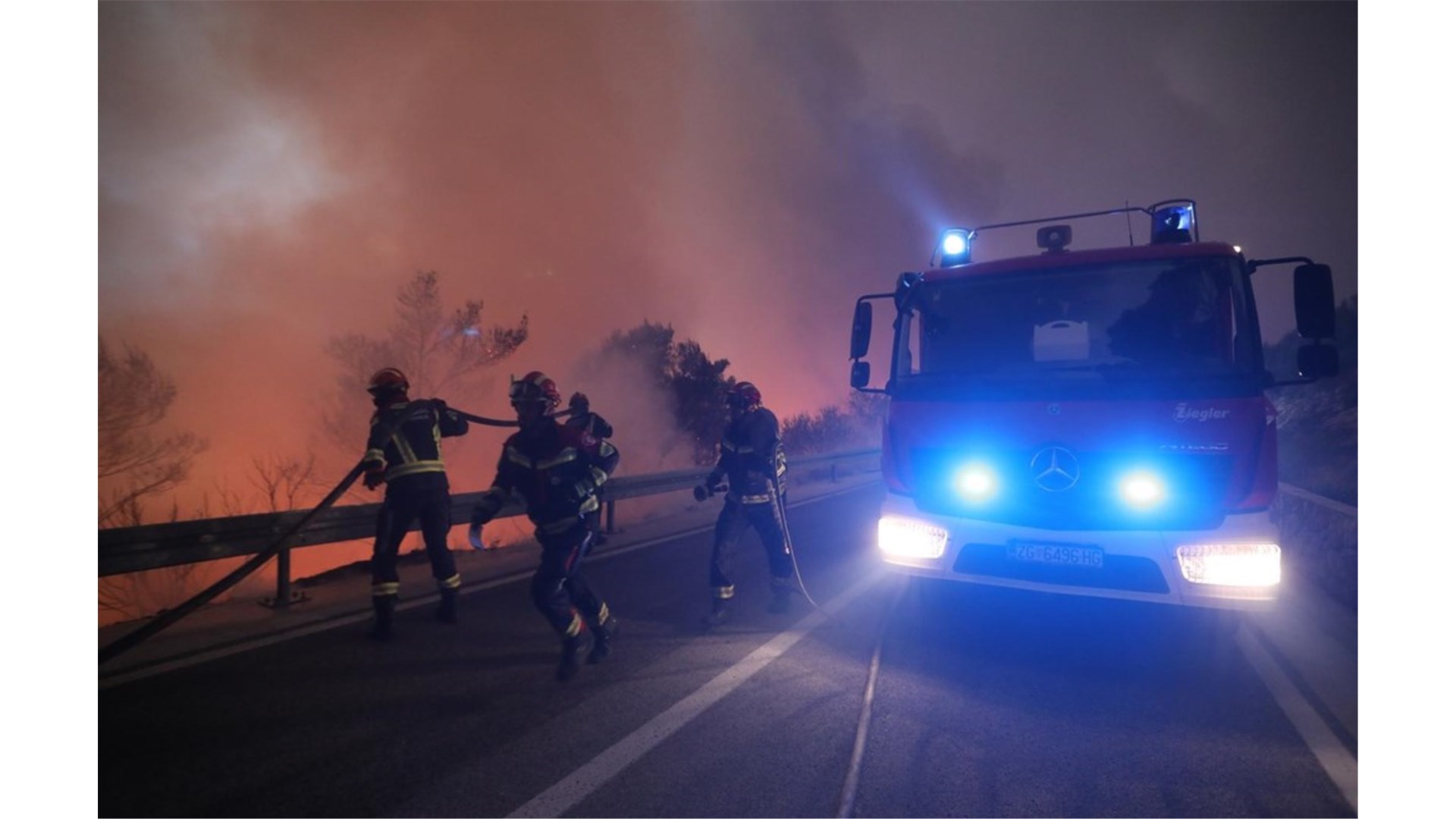Ponovno se razbuktao požar kod Tučepa