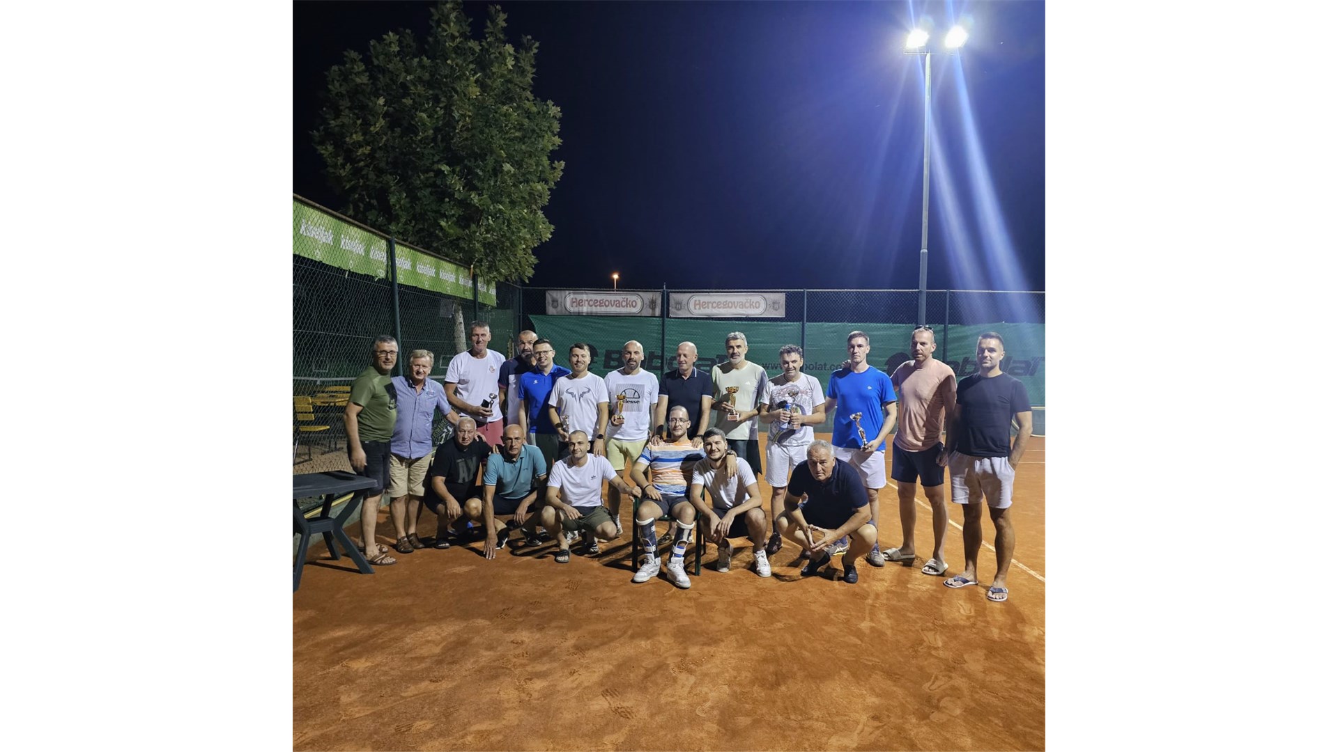 FOTO - Završen 12. LOVRIN CUP 2024. u organizaciji TK Grude! Bivši trener Dinama Zoran Mamić slavio u paru s Brkićem
