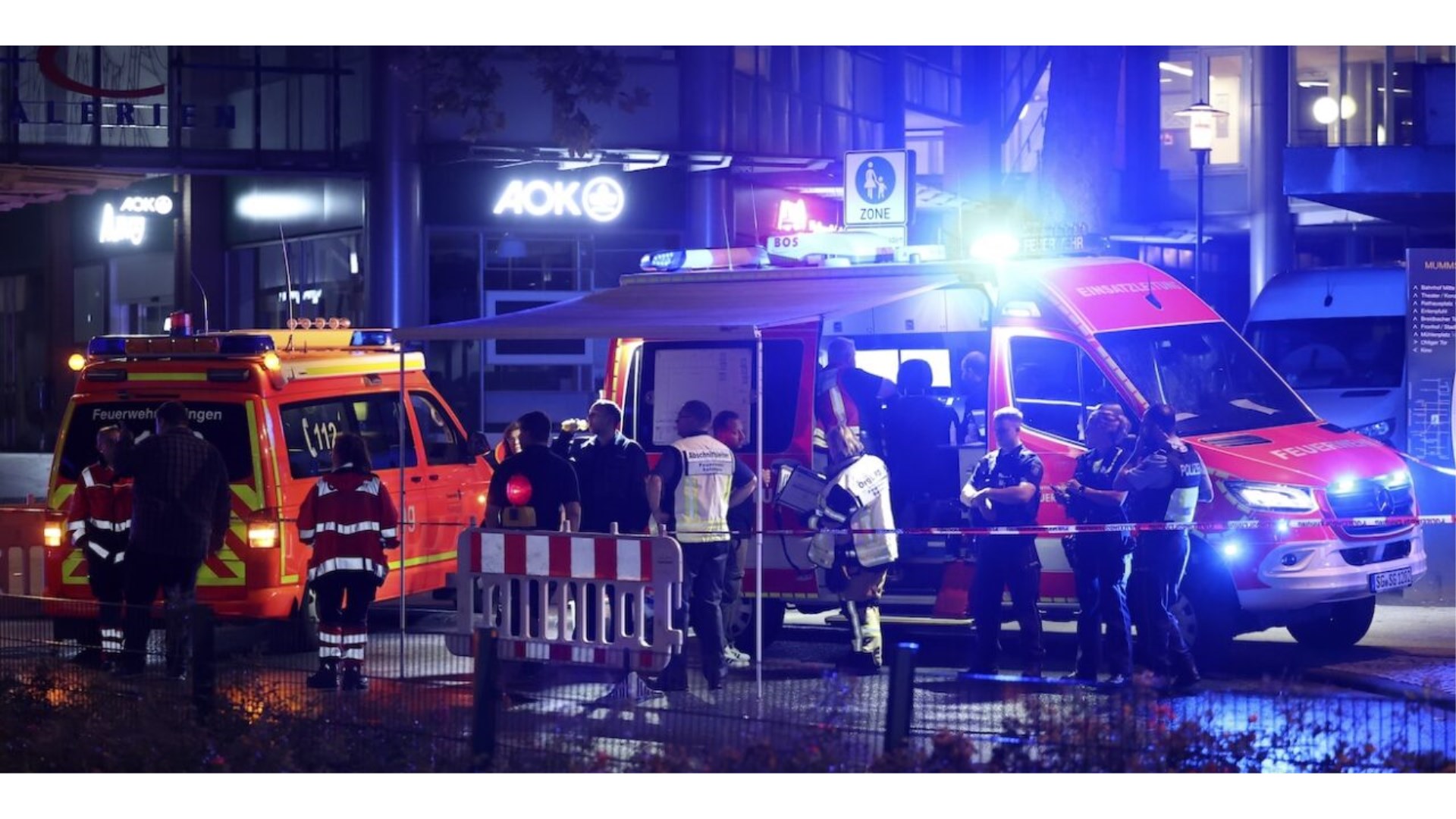 Priveden 15-godišnjak zbog terorističkog napada u Njemačkoj, ubijene su 3 osobe, još troje ih se bori za život