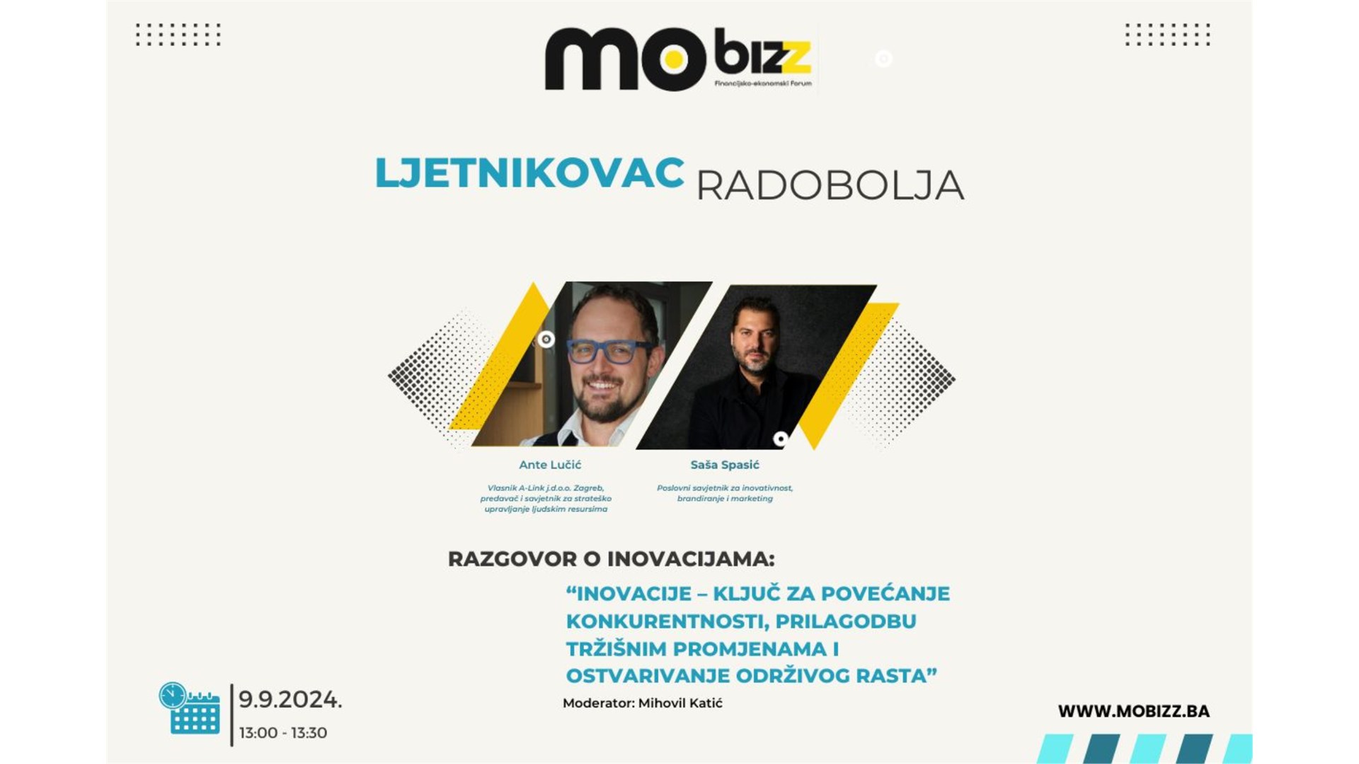 MOBIZZ 2024: Mostar postaje središte financijsko - ekonomskih događanja
