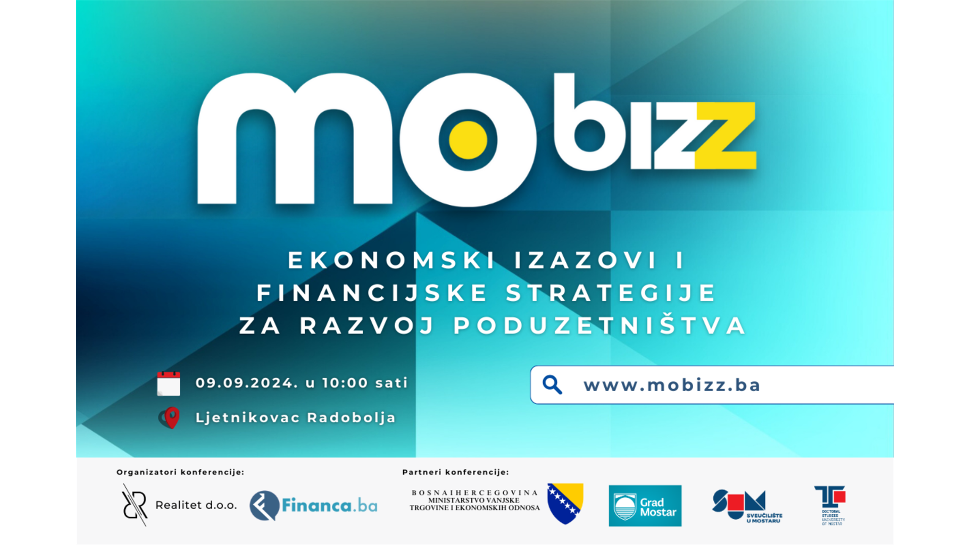 MOBIZZ 2024: Mostar postaje središte financijsko - ekonomskih događanja