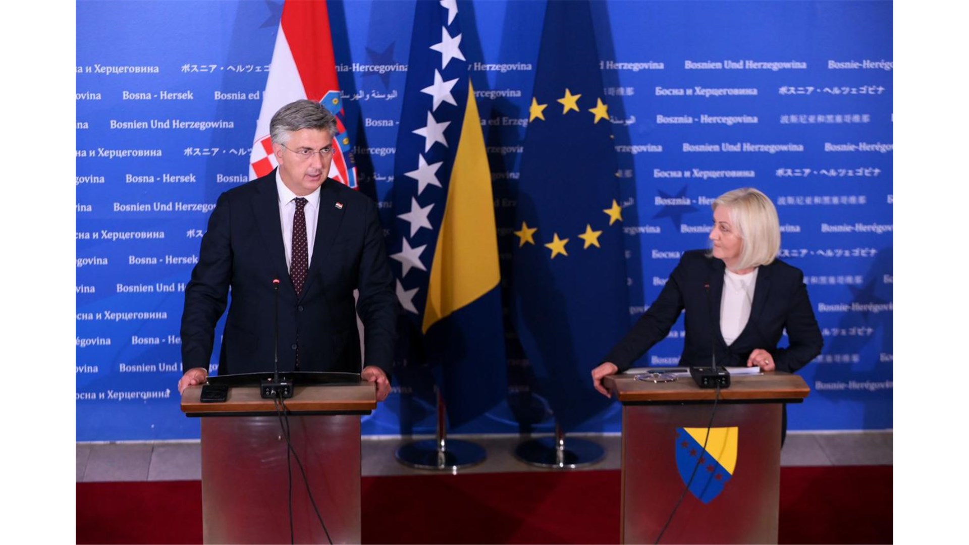 Premijer Plenković: 10 milijuna eura pomoći za poplavljena područja u BiH