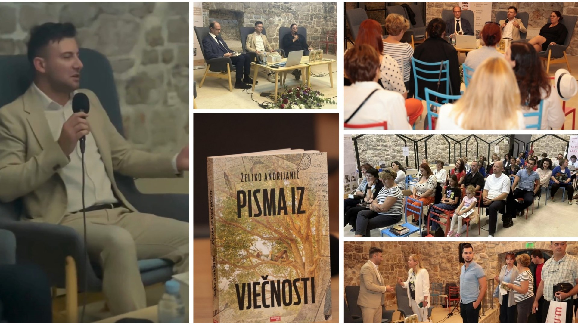 Željko Andrijanić zatvorio „Grad od riječi“ u Dubrovniku, prihod od prodaje knjige donira za žrtve poplava