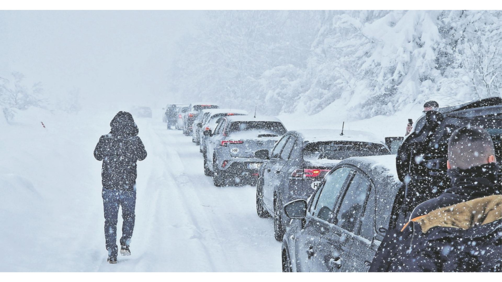 Stiže hladna fronta, temperature značajno padaju, evo kada i gdje će padati snijeg!