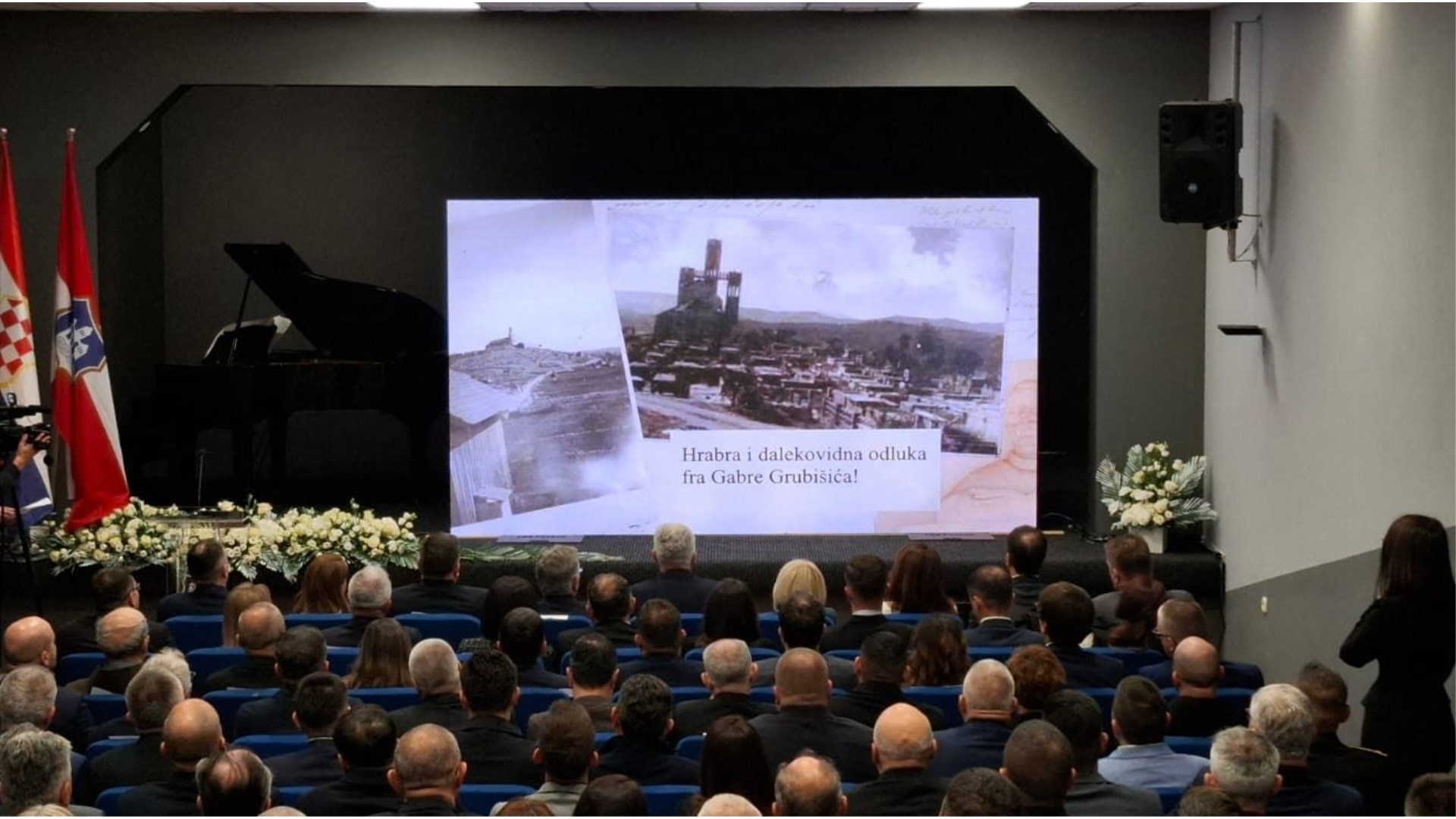 FOTO: Političko vodstvo Hrvata u BiH okupilo se u Grudama, u tijeku je svečana sjednica