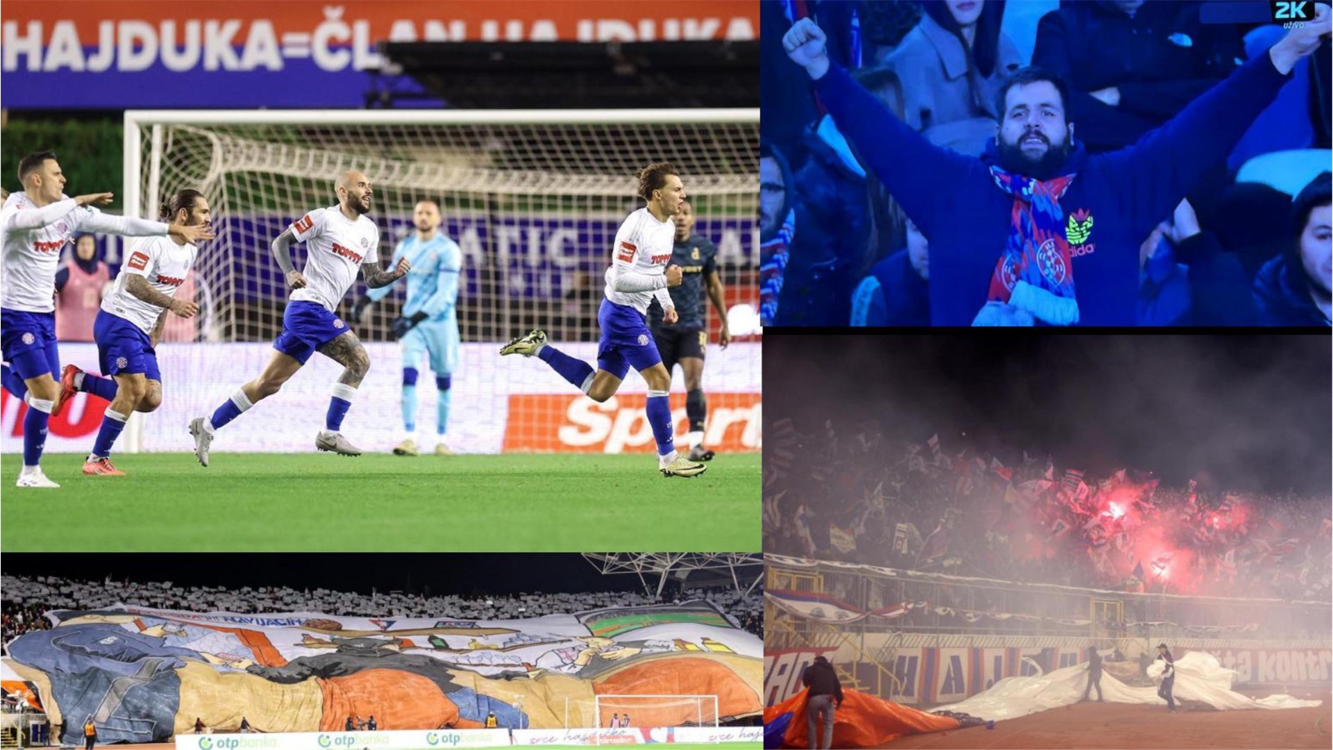 Hajduk slavio protiv Dinama! Poljud u deliriju zbog velike pobjede