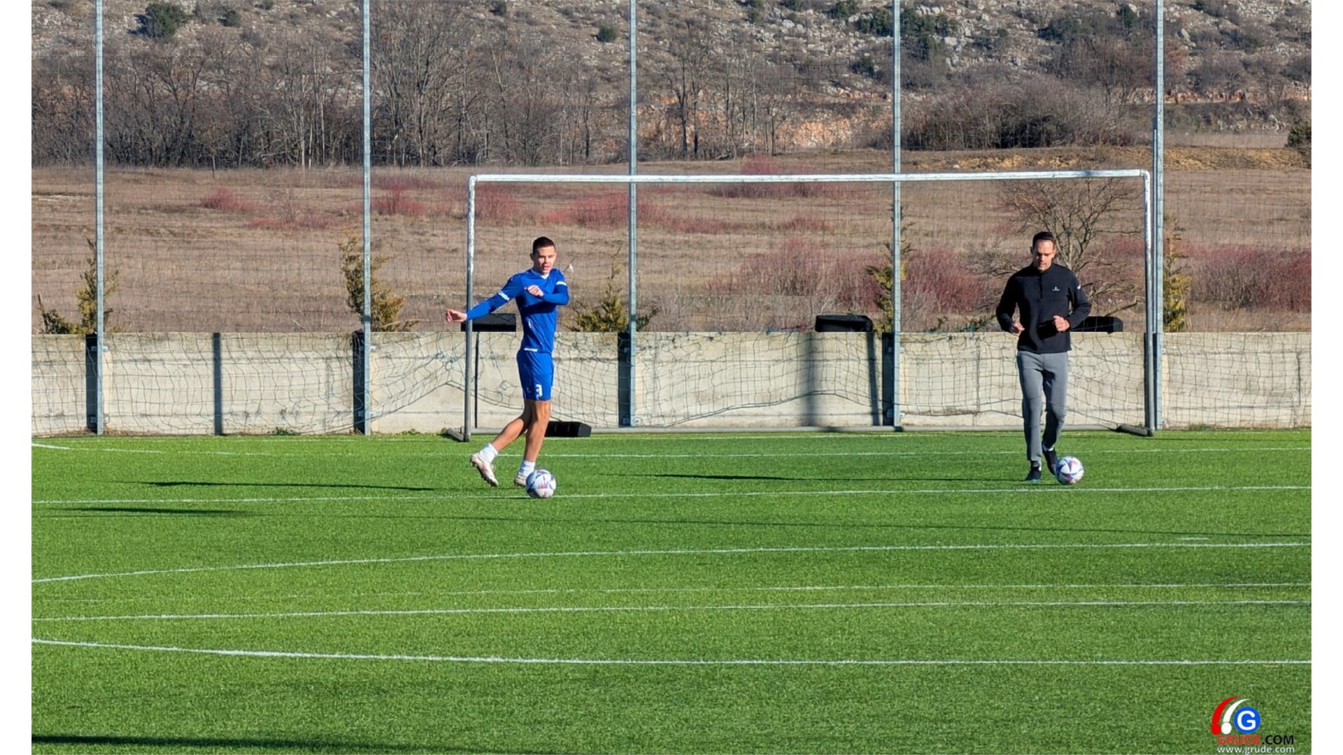 FOTO: Trening u Grudama pod budnim Mađarovim okom! Zvijezda Zrinjskog Josip Ćorluka u top formi pred početak priprema! 