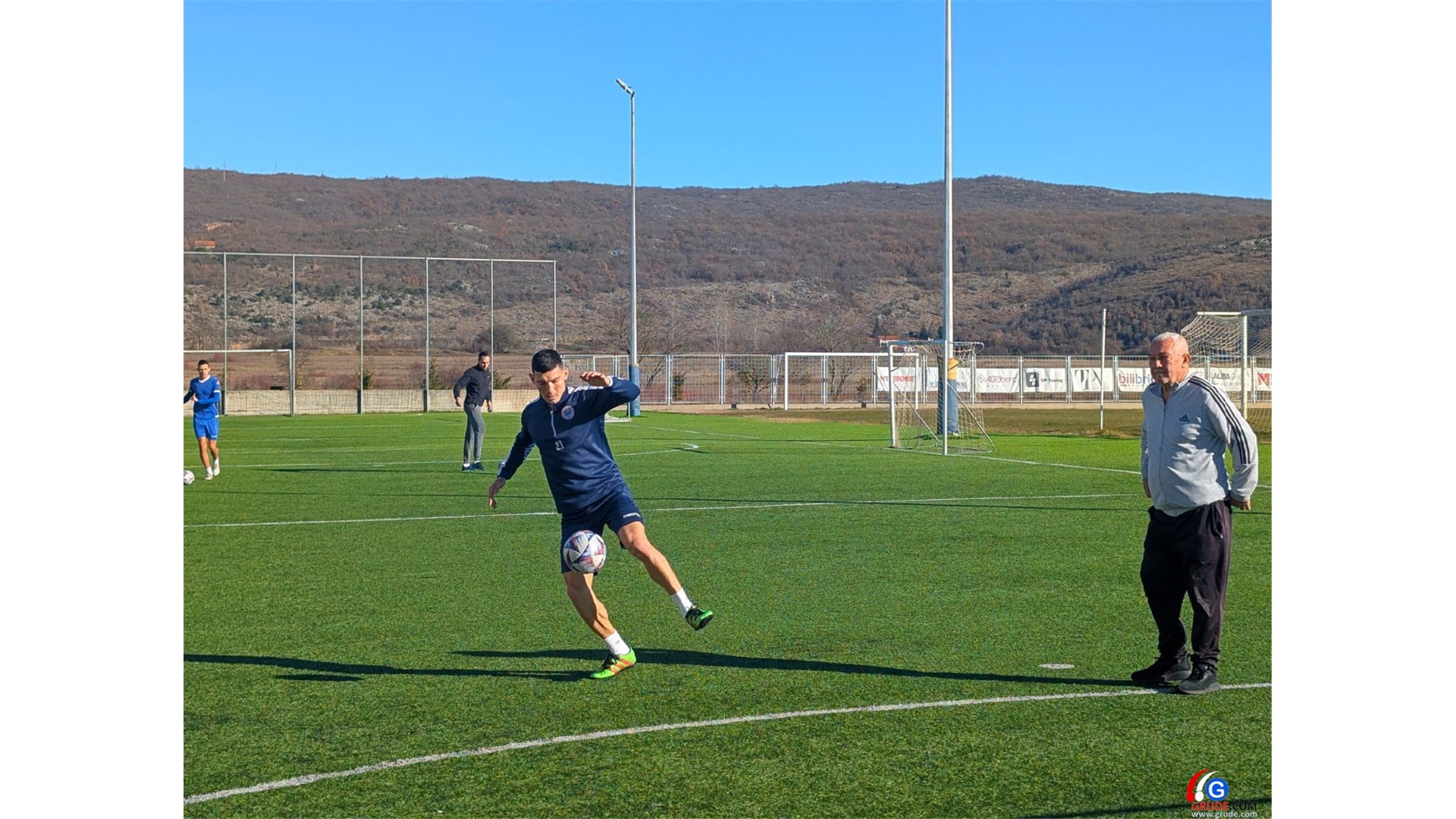 FOTO: Trening u Grudama pod budnim Mađarovim okom! Zvijezda Zrinjskog Josip Ćorluka u top formi pred početak priprema! 