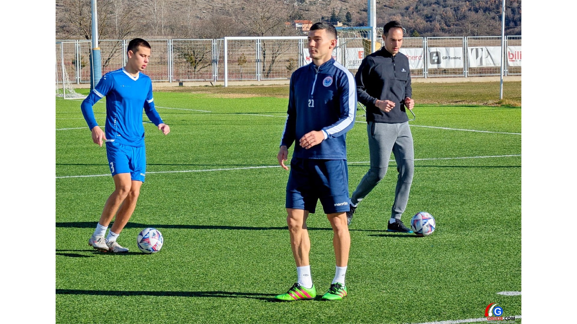 FOTO: Trening u Grudama pod budnim Mađarovim okom! Zvijezda Zrinjskog Josip Ćorluka u top formi pred početak priprema! 