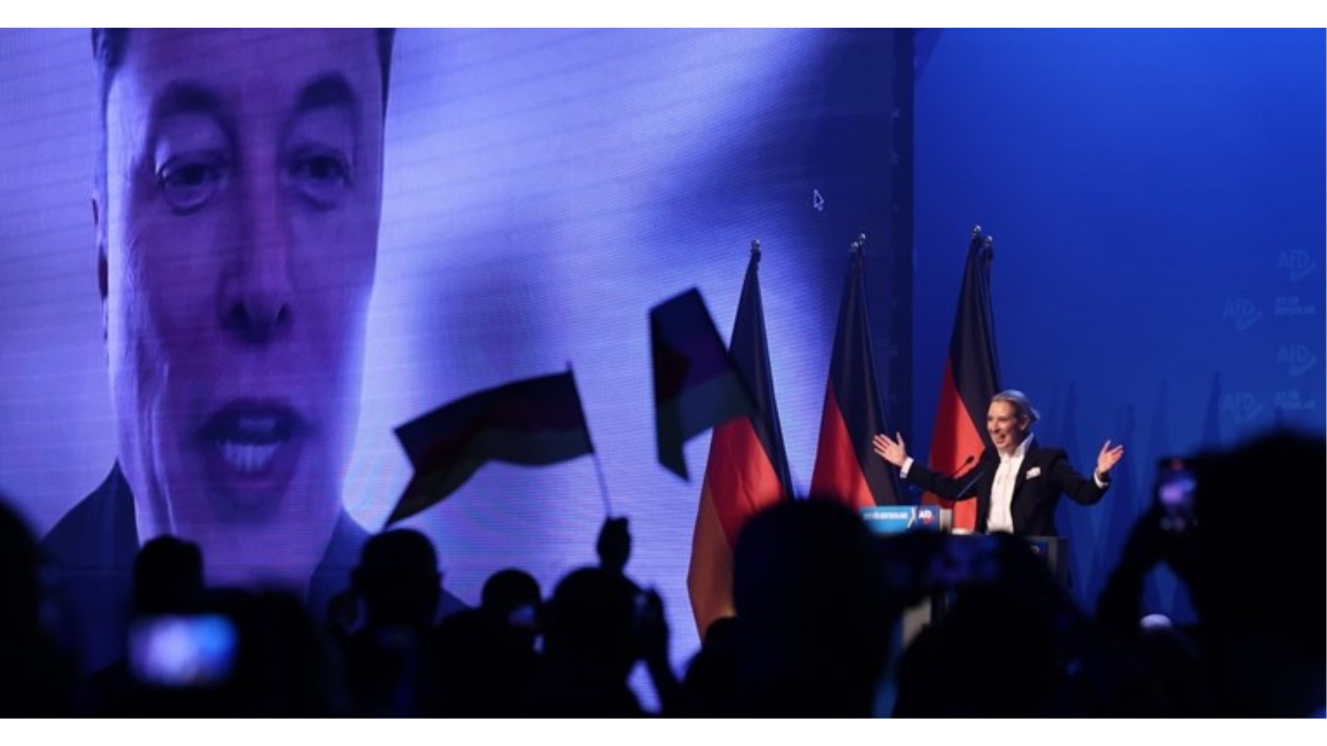 VIDEO: AfD priredio skup u Njemačkoj, totalna euforija nastala kad se Elon Musk javio