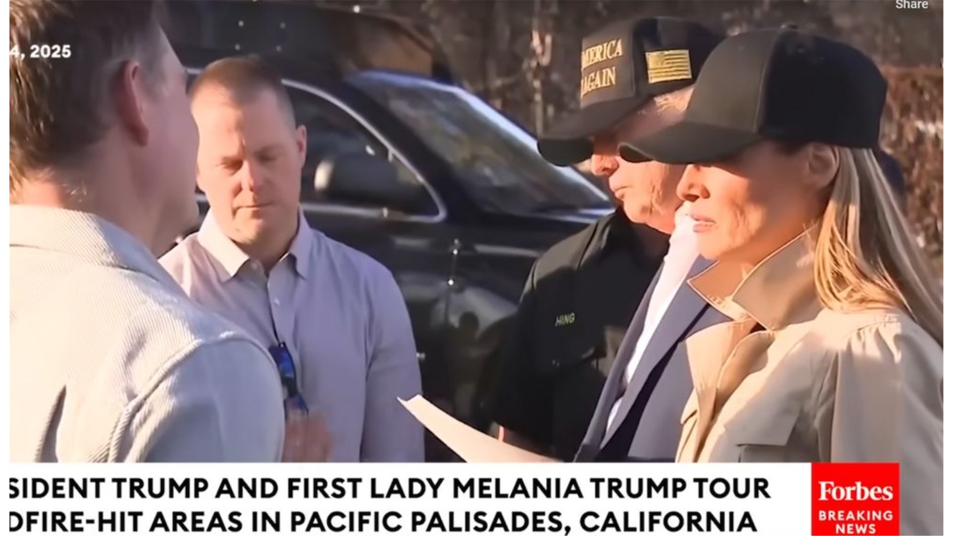 Melanija razgovarala s obitelji iz naših krajeva koji su ostali bez doma u požaru VIDEO