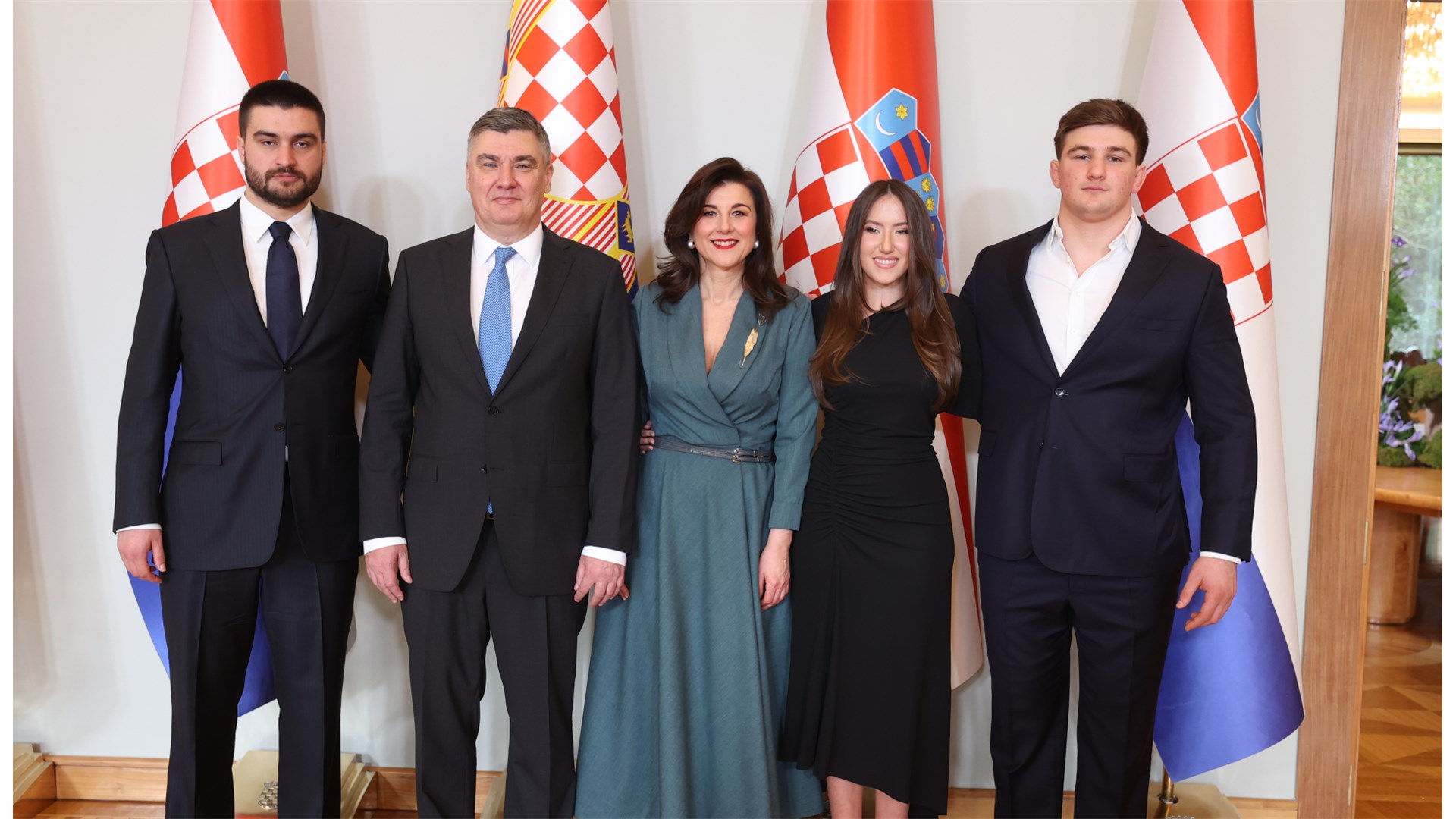 Maša pokupila simpatije na inauguraciji predsjednika Milanovića