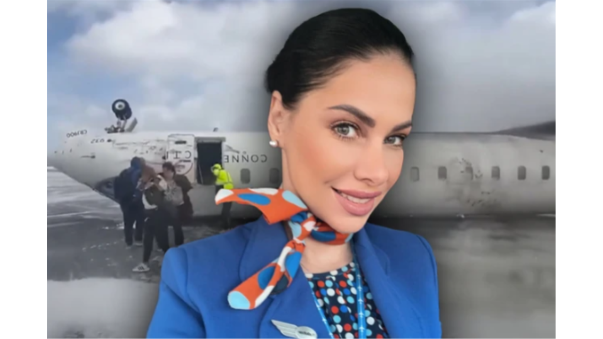 Stjuardesa Vanja bori se za život nakon što se avion okrenuo na krov!