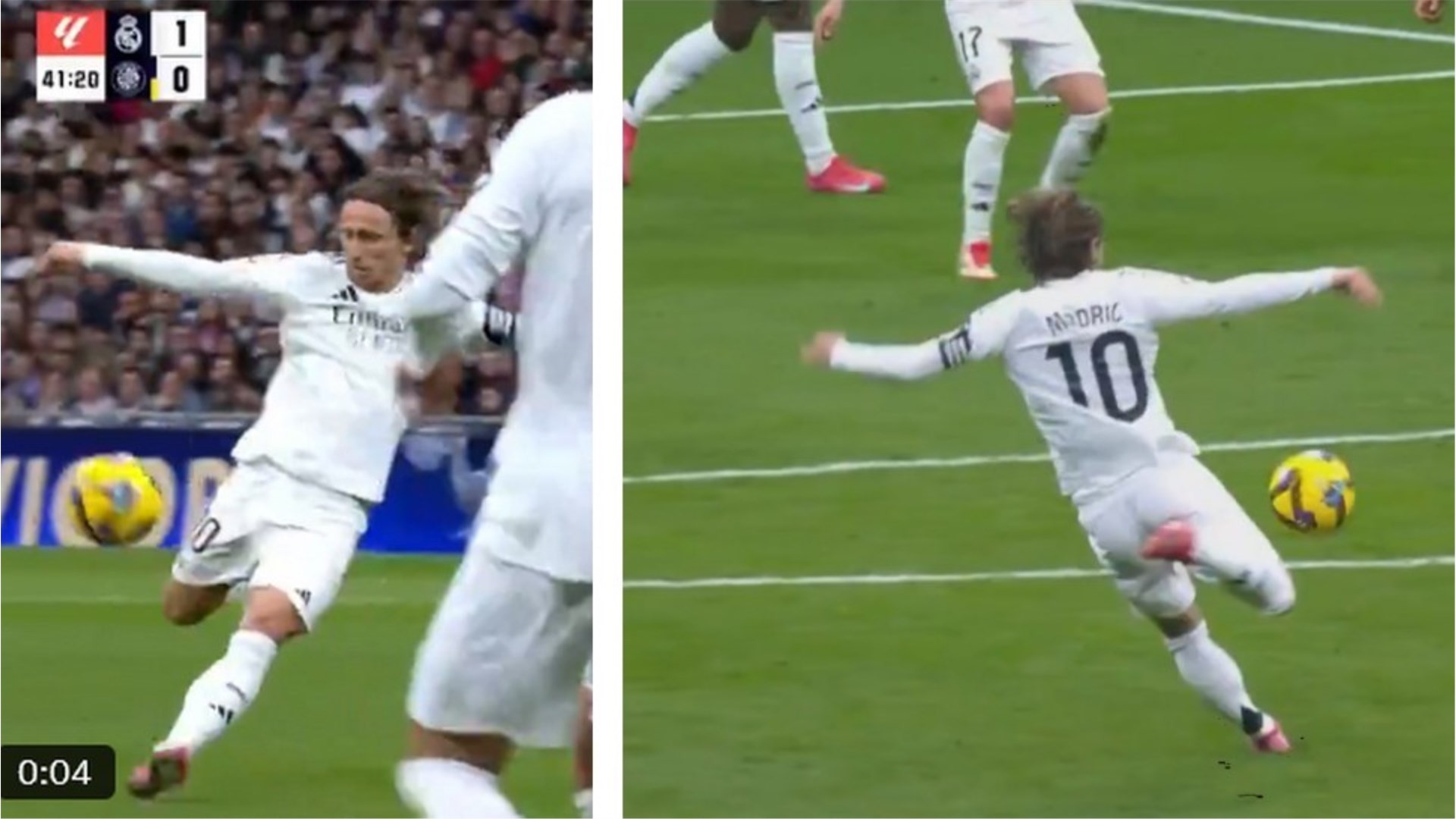 Pogledajte i zaplješćite! Luka Modrić zabio golčinu, donosimo video