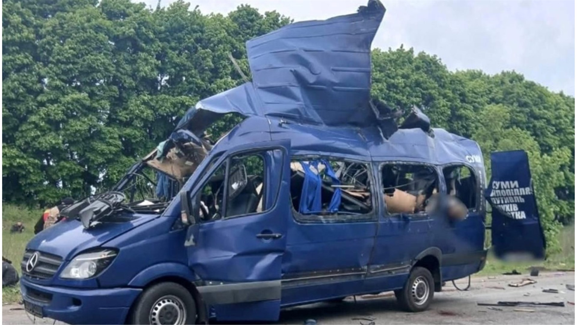 Rusi ubili 9 civila, dronom pogodili putnički autobus
