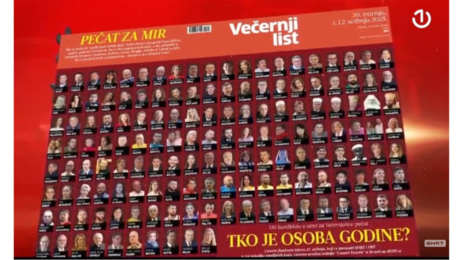 Emitirana posljednja emisija uoči finala 24. Večernjakova pečata
