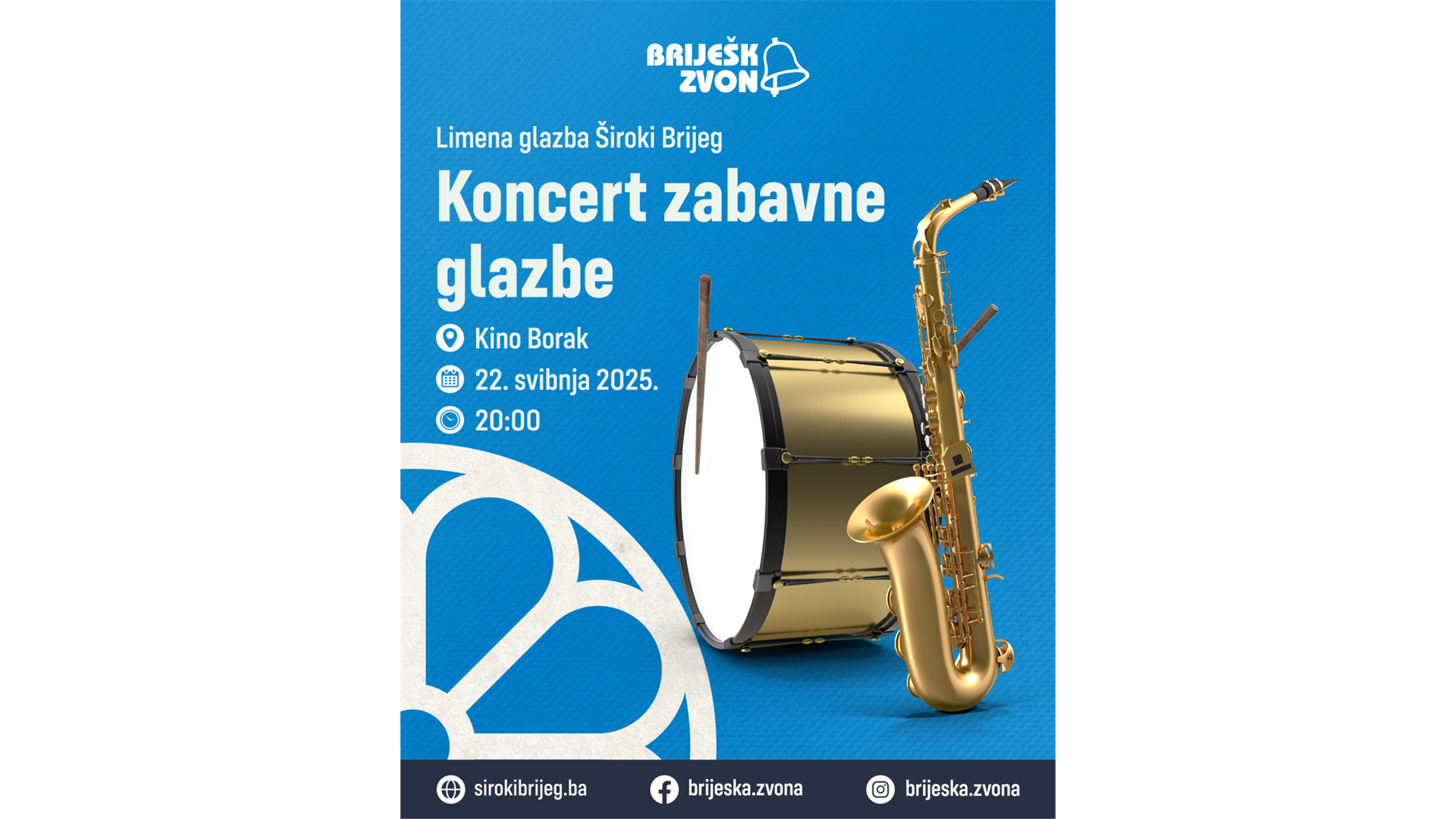 Limena glazba Široki Brijeg ponovno na pozornici