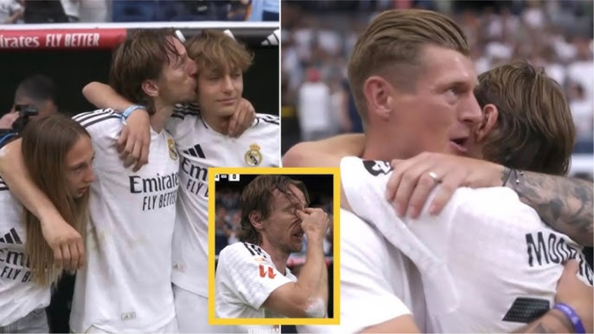 VIDEO: Madrid je plakao ove subote, kad je izišao Luka, posljednji put...