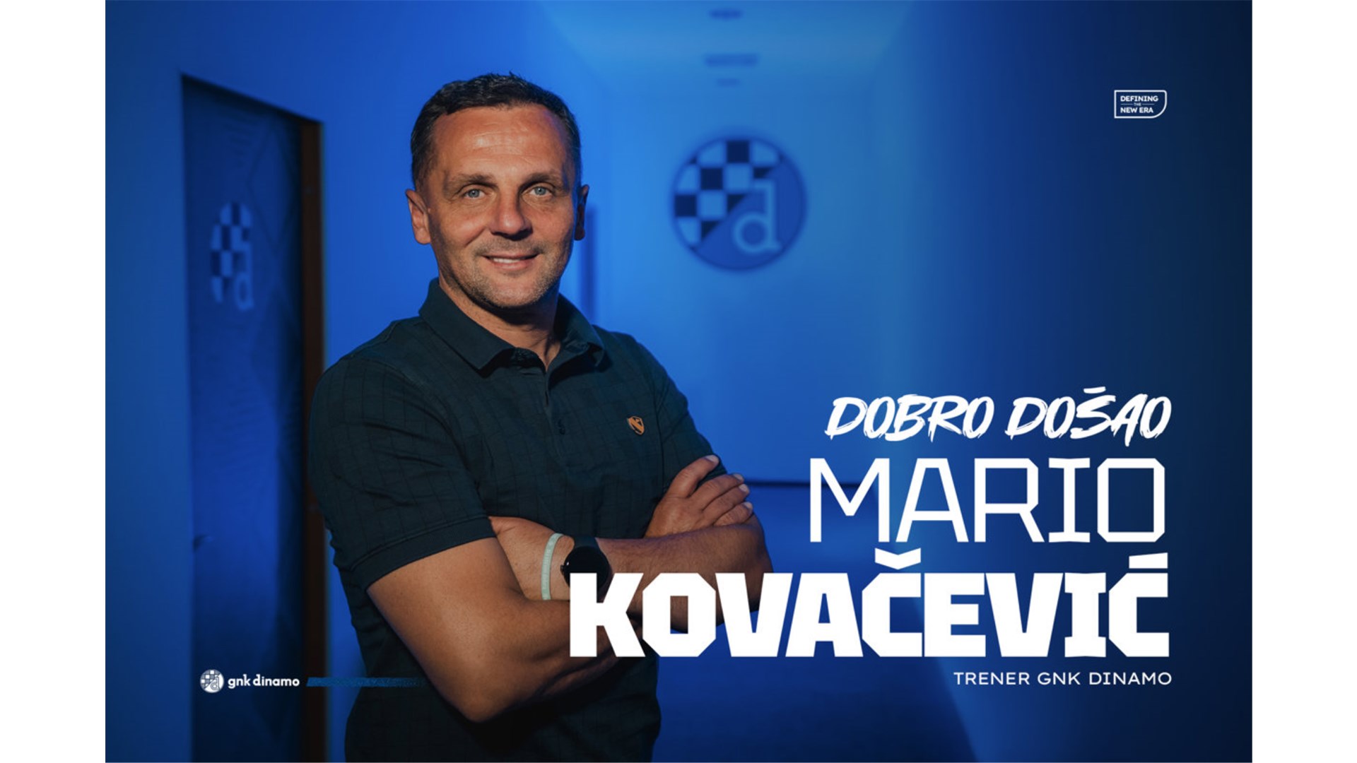 Mario Kovačević i službeno trener Dinama