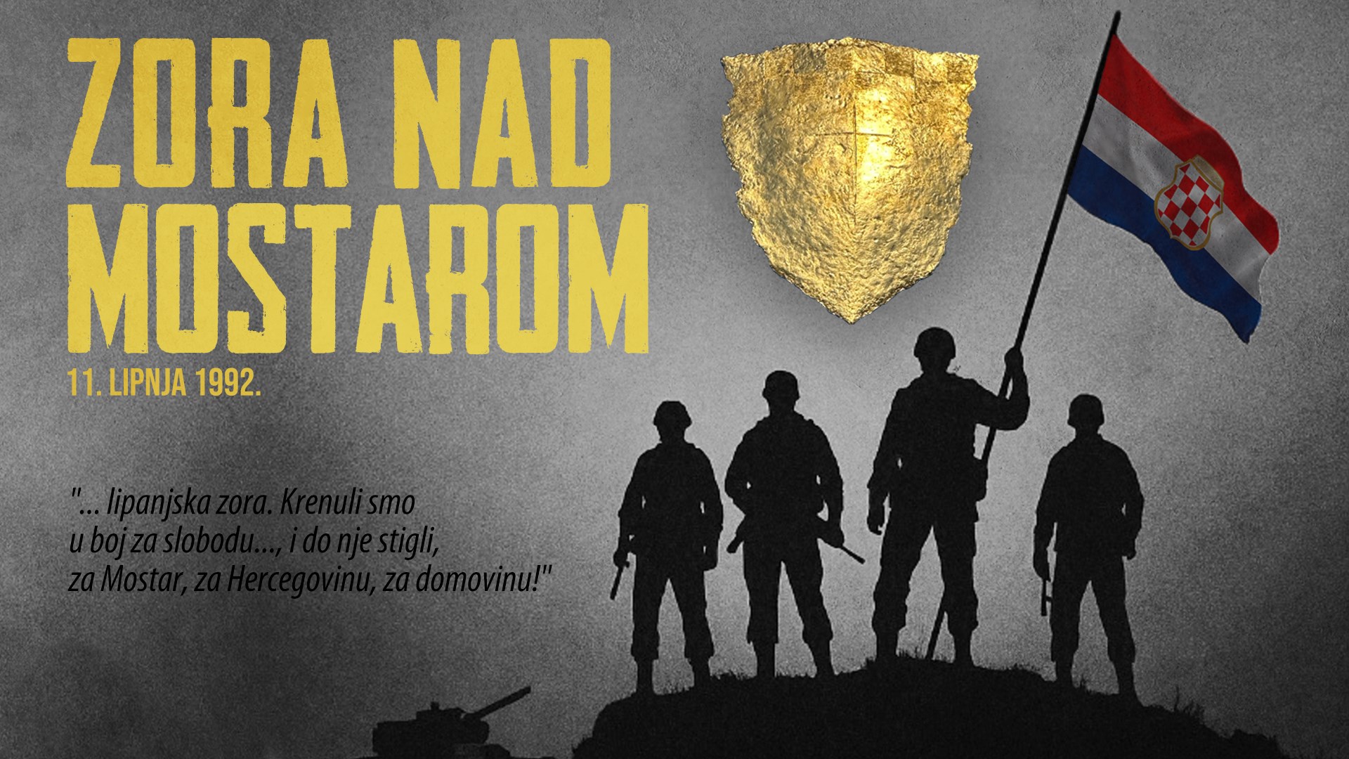 Premijera dokumentarnog filma ''Zora nad Mostarom'' u sklopu obilježavanja obljetnice akcije ''Lipanjske zore''