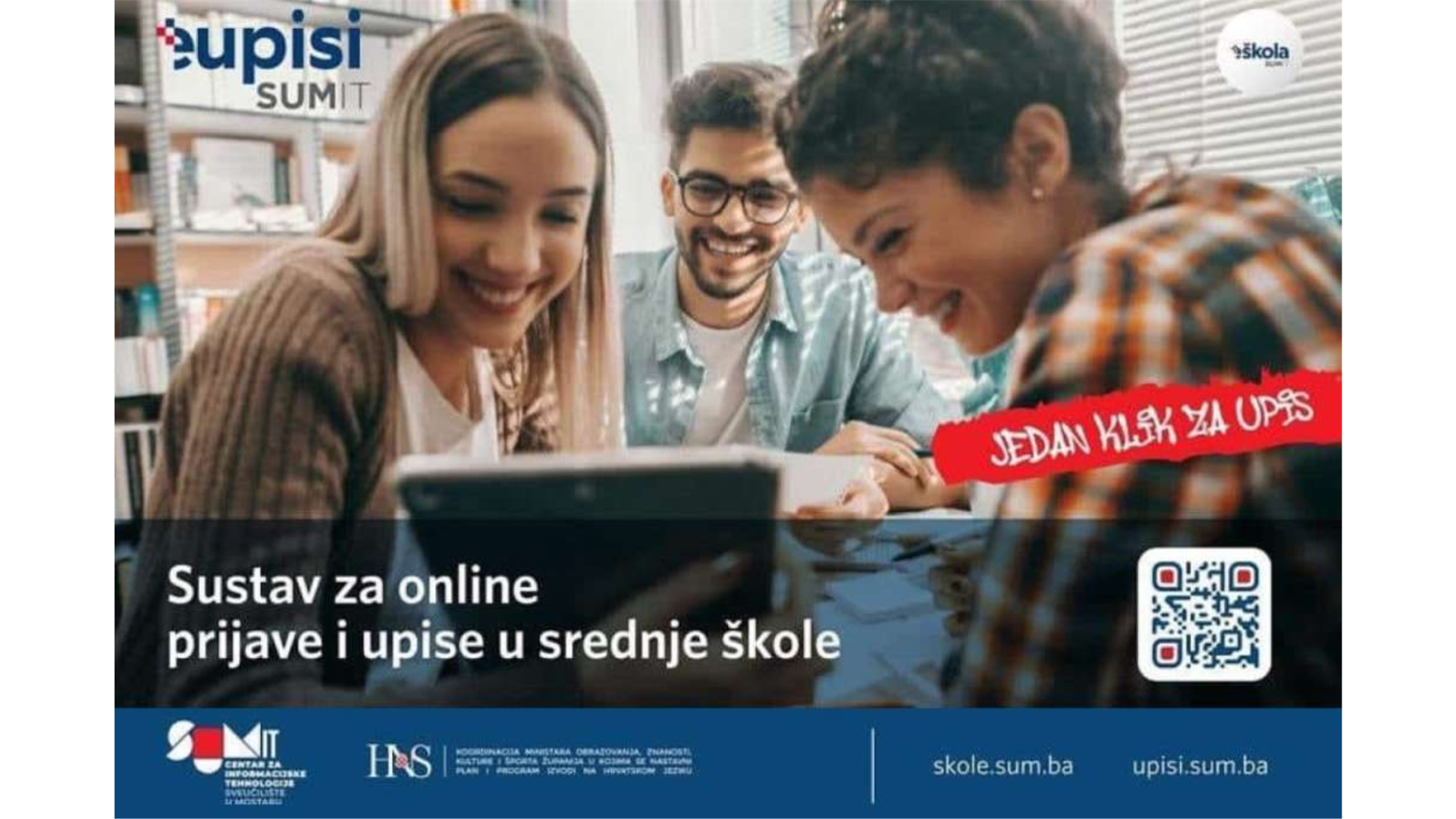 ŽZH: Počele online prijave za upis učenika u prve razrede srednjih škola