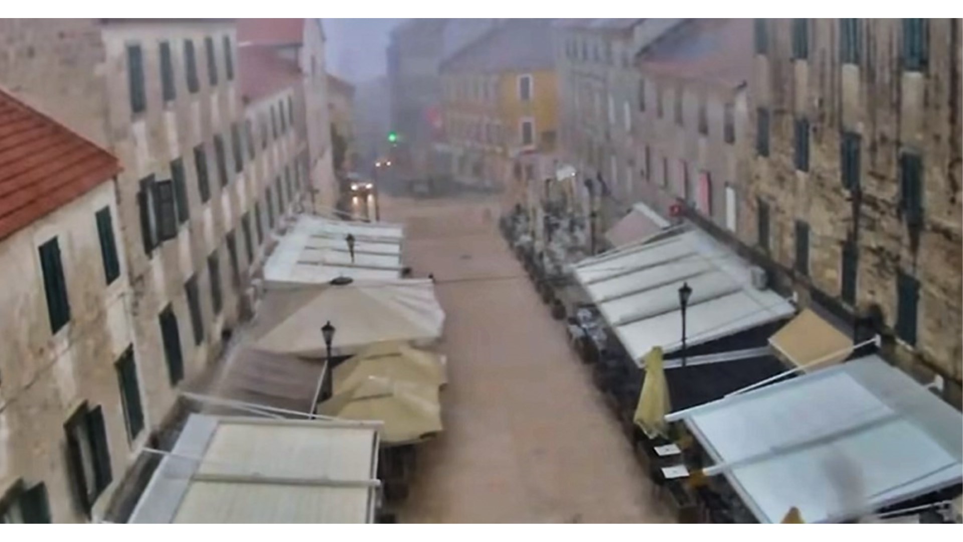 VIDEO: Novo olujno nevrijeme pogodilo Sinj