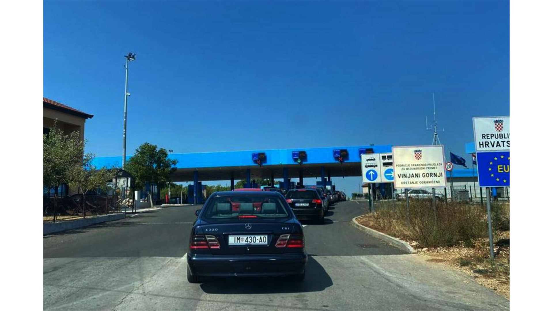 Uklonjen kvar na graničnom prijelazu Vinjani Gornji s BiH