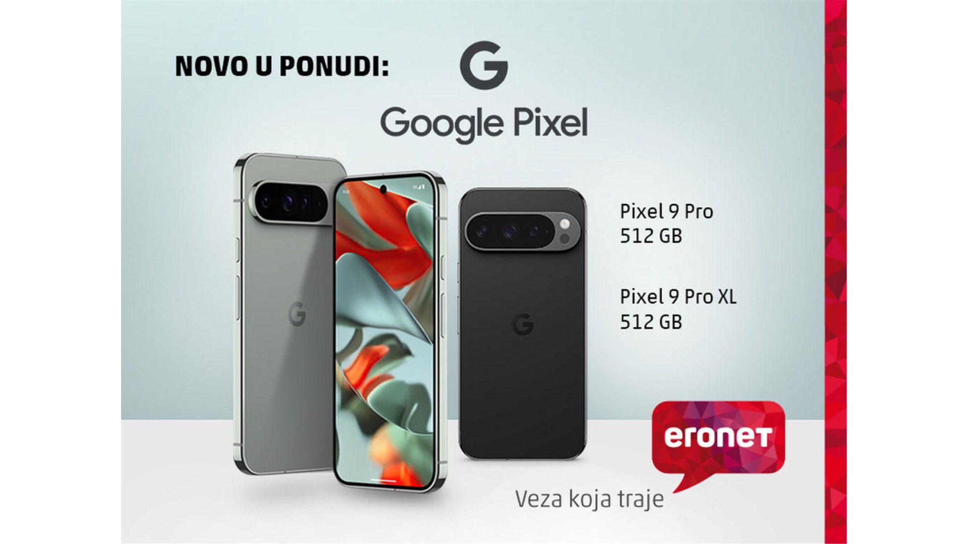 ERONET prvi u BiH nudi Google Pixel uređaje!