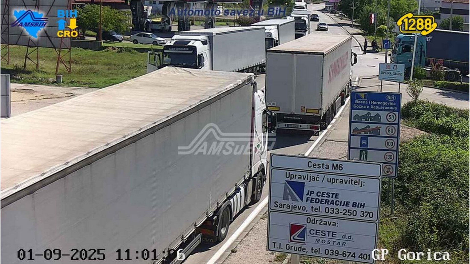 Kamiondžije blokirali teretne terminale na granicama