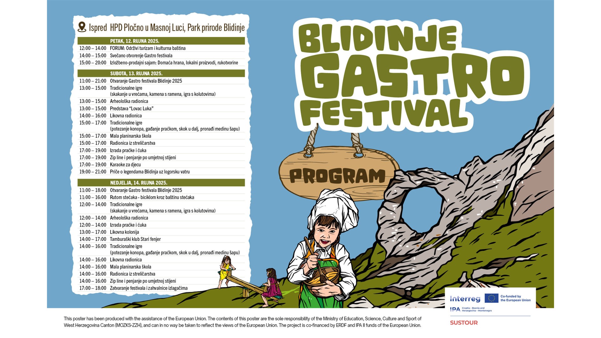 NAJAVA: Gastro festival Blidinje 2025.