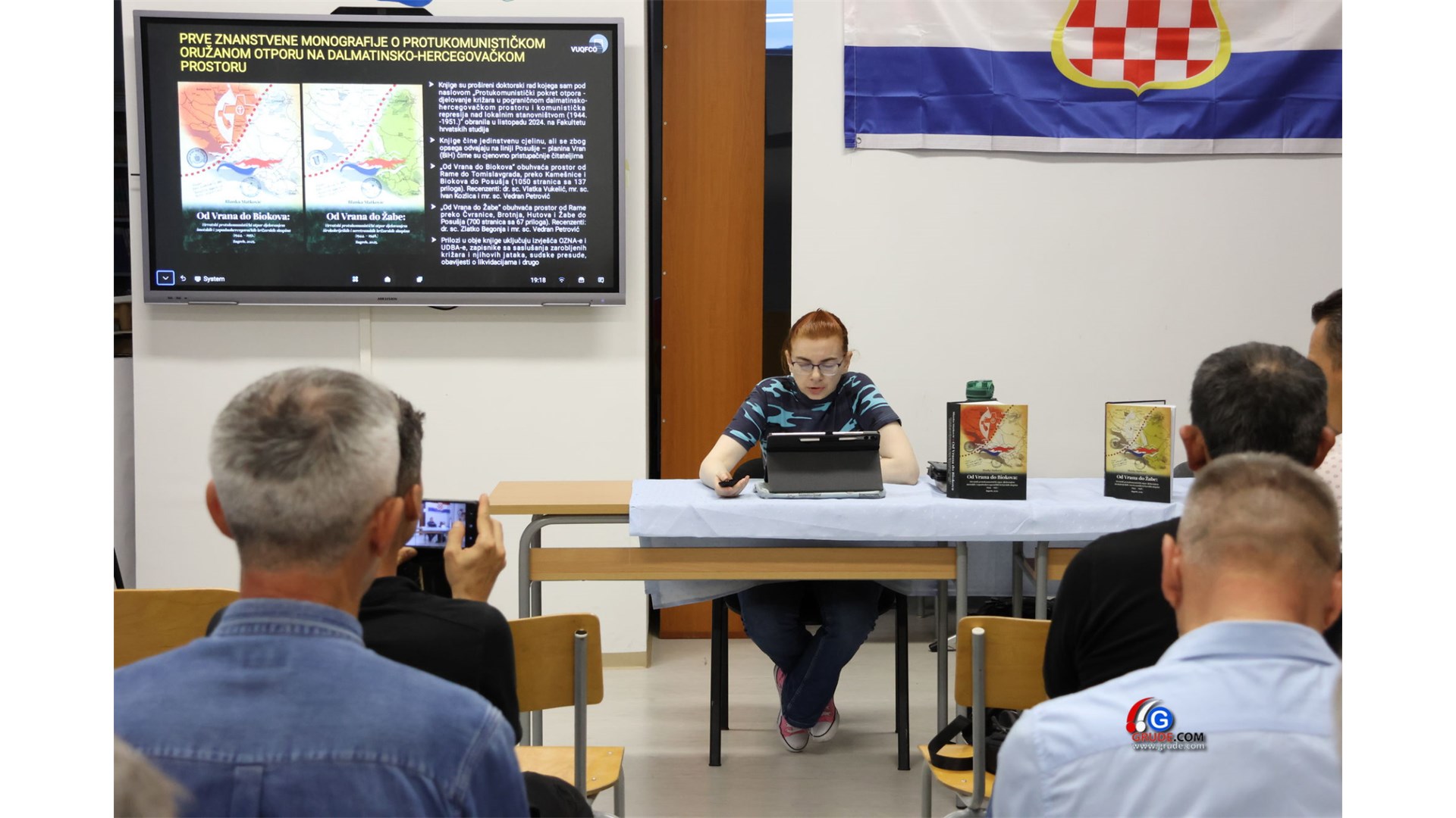 FOTO Predstavljene dvije knjige Blanke Matković o križarima i o protukomunističkom otporu