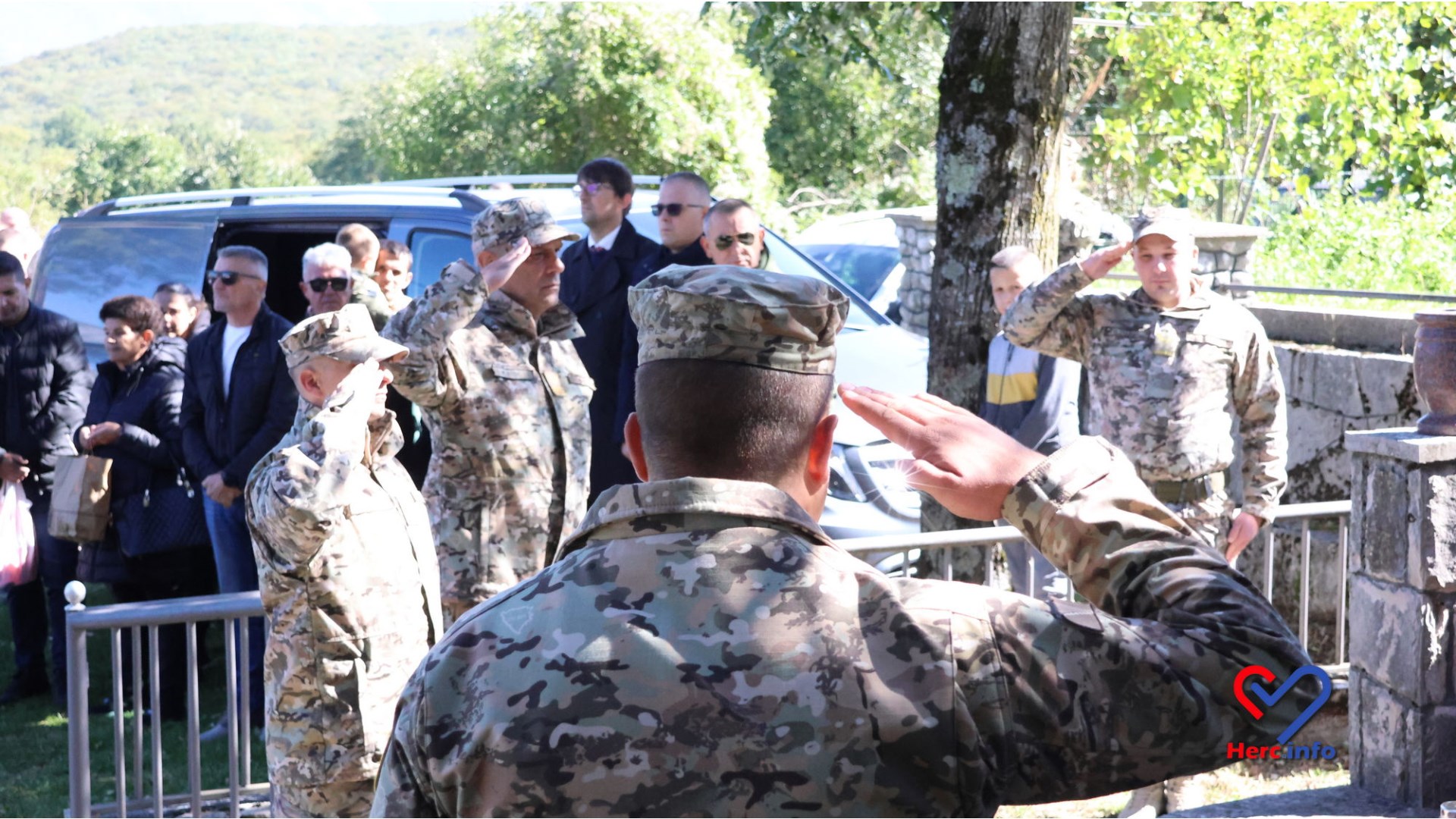 FOTOGALERIJA - Na Vrdima obilježena 32. godišnjica stradanja hrvatskih vitezova