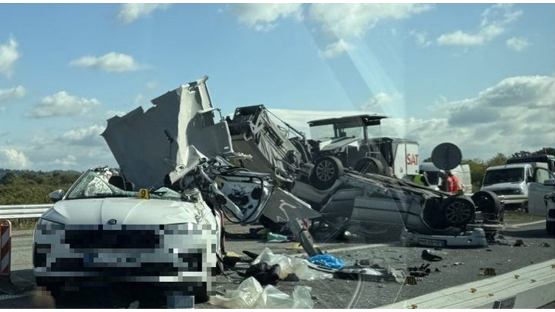 Nesreću na A3 skrivio Bugarin u BMW-u. Poginuo Hrvat, četvero ozlijeđenih