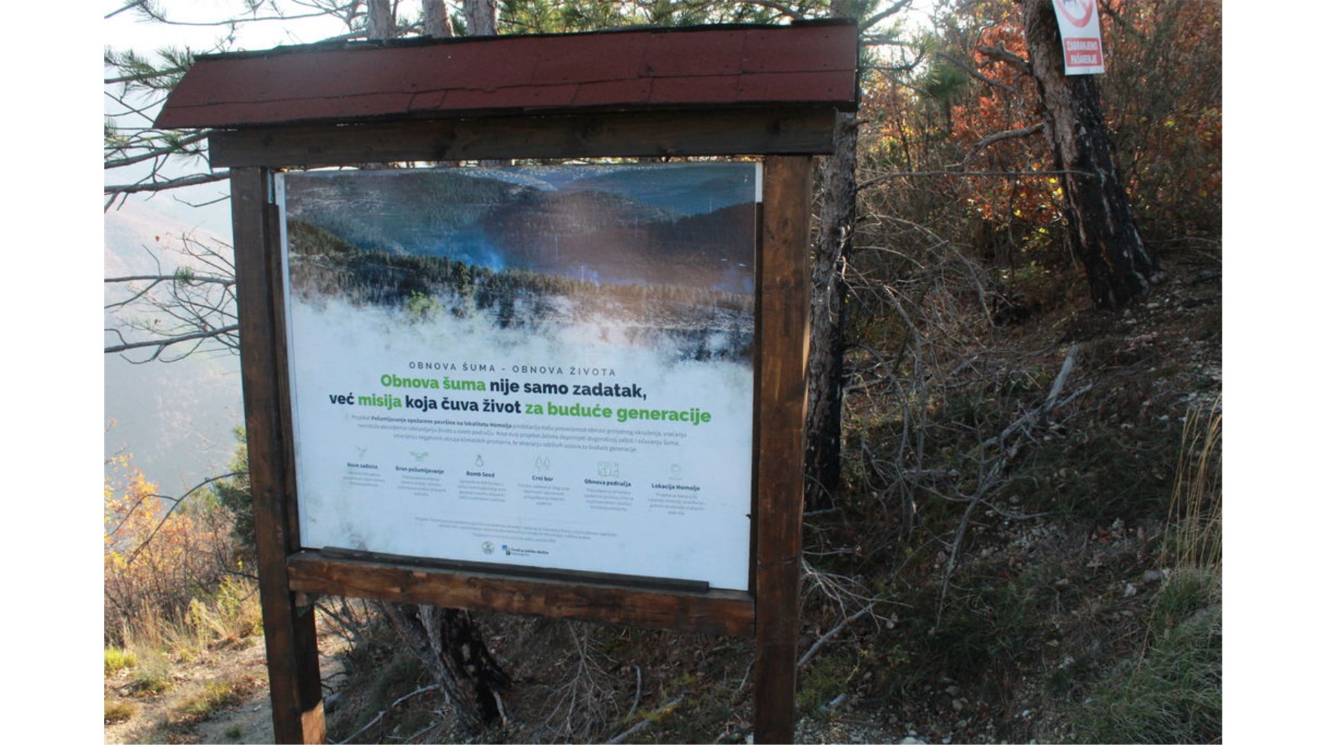 Grad Konjic prvi u BiH i regiji pošumljava uz pomoć drona