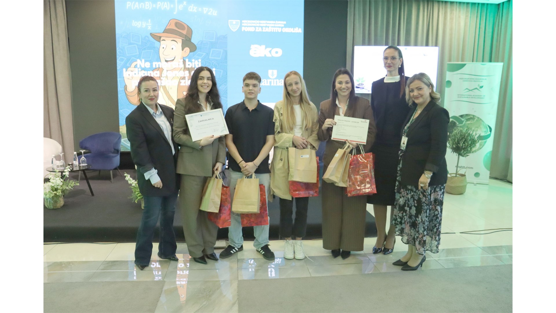 HT Eronet nagradio: ''Zeleni'' projekti mladih obilježili zatvaranje konferencije ''Izgradimo održivu BiH''