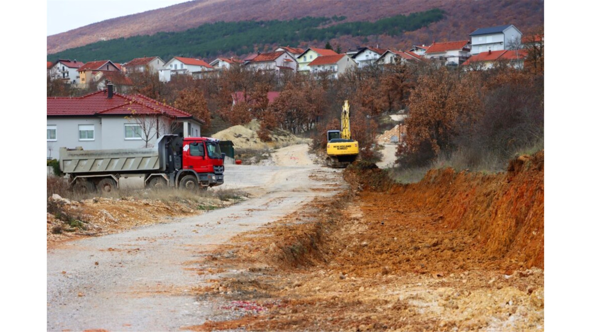 Posušje rasterećuje promet: U tijeku radovi u ulici Augusta Šenoe