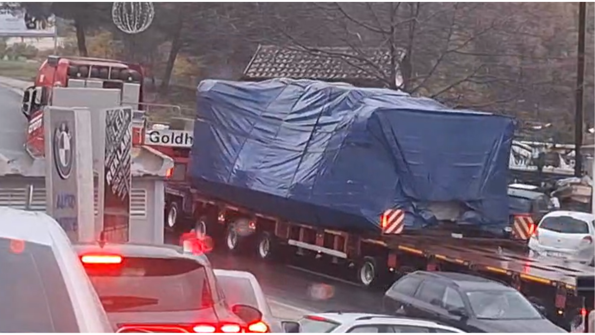 Kroz Grude prošao ogroman teret! 'Ili je atomska bomba ili nešto u tom rangu'