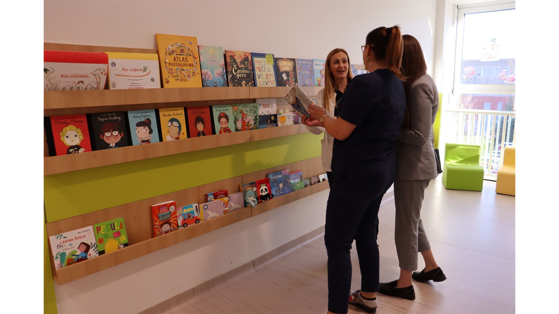 HT Eronet podržao otvaranje knjižnice na Pedijatriji SKB-a Mostar