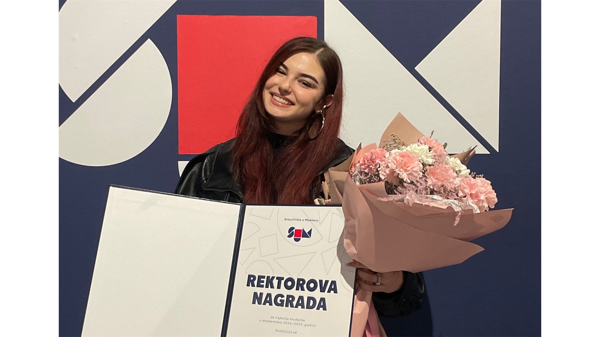 Leona Čamber iz Posušja dobila Rektorovu nagradu: Ustrajnost i marljivost vode prema snovima