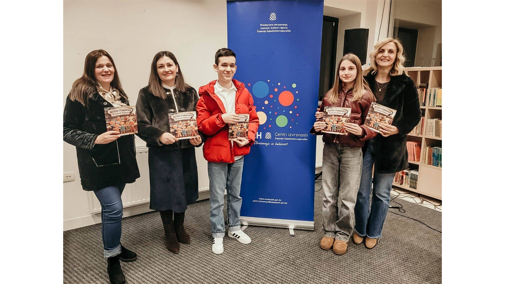 Božićna slikovnica mladih talenata predstavljena u Širokom Brijegu