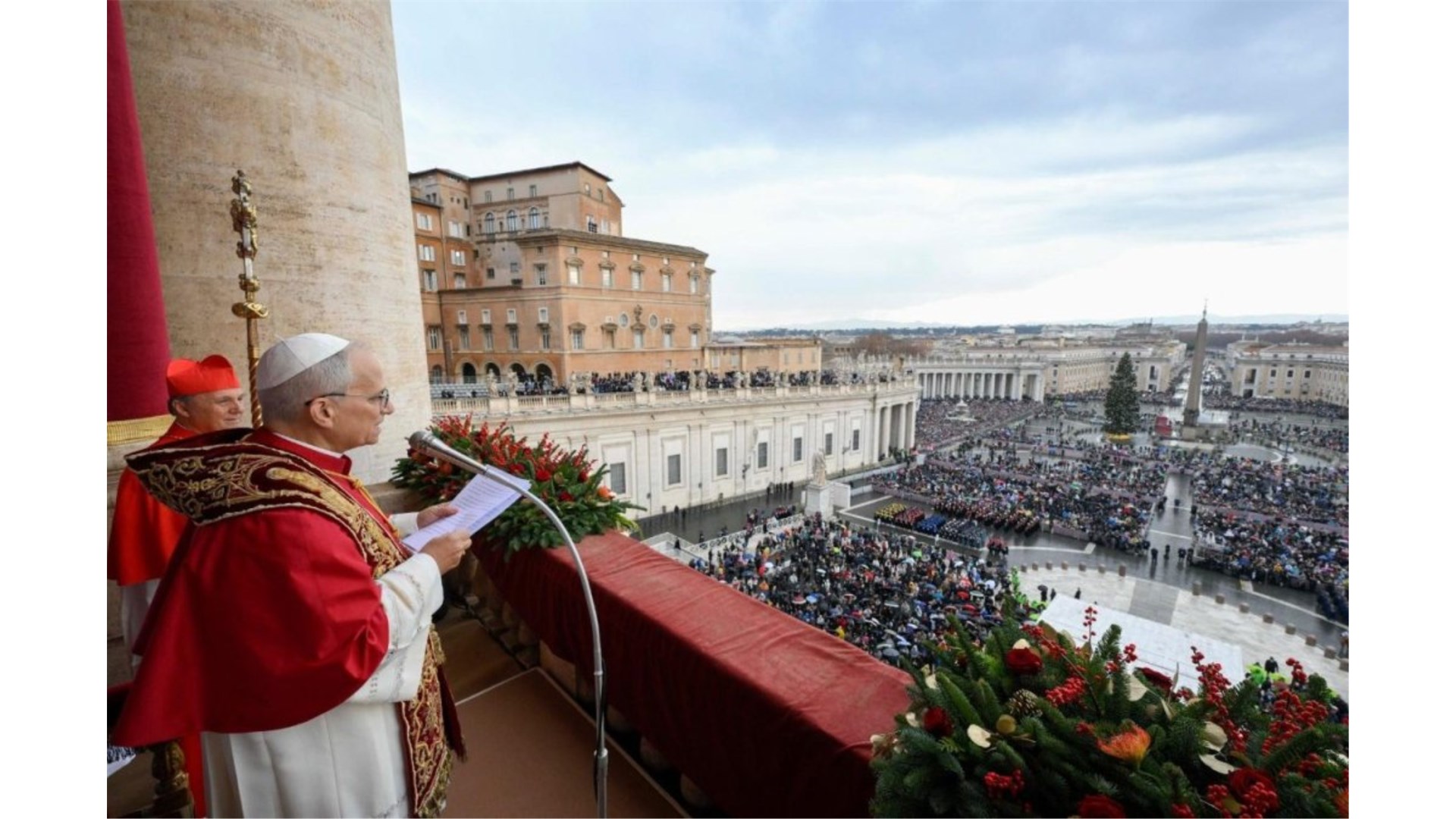 Papina poruka Urbi et orbi na svetkovinu Božića 2025.