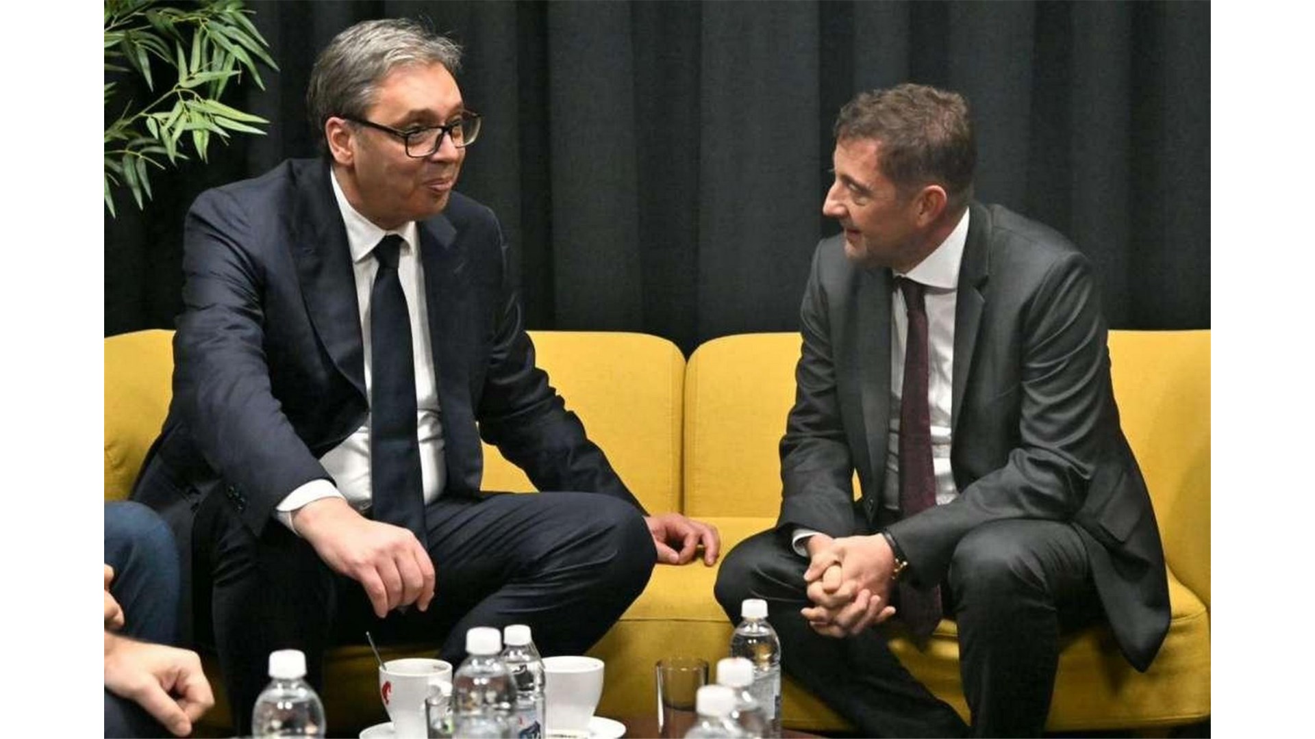 Mostar: Vučić i Kordić o direktnoj zrakoplovnoj liniji Beograd - Mostar i budućim inicijativama