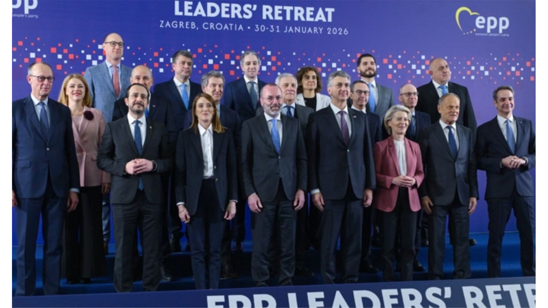 Na skupu EPP-a u Zagrebu danas o radnom programu za 2026.