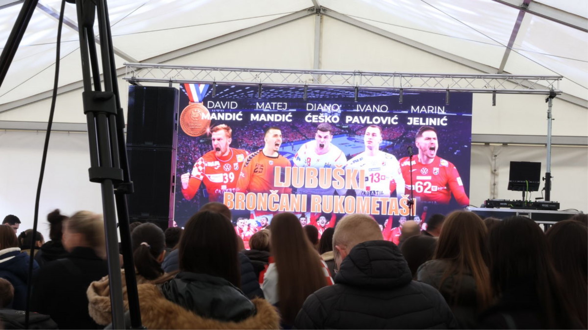 U Ljubuškom svečano dočekani hrvatski bročani reprezentativci