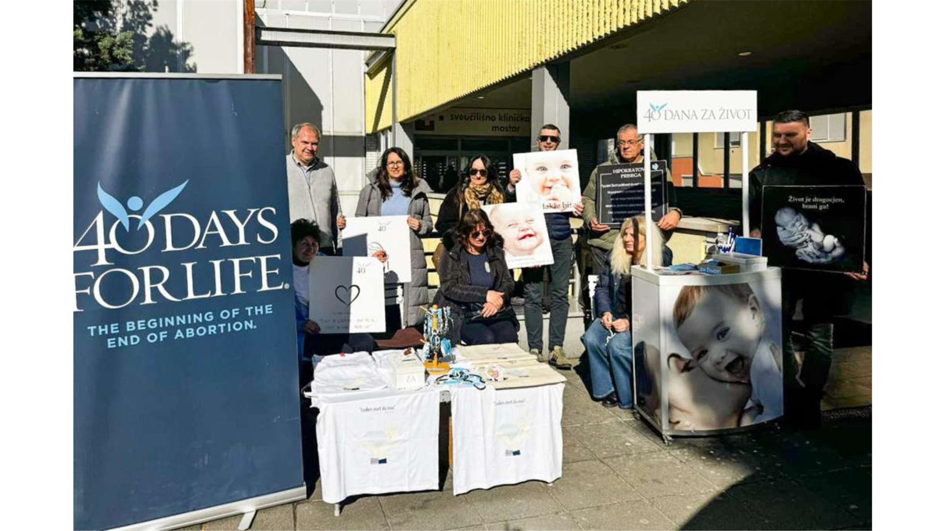 U Mostaru započela korizmena kampanja ''40 dana za život''