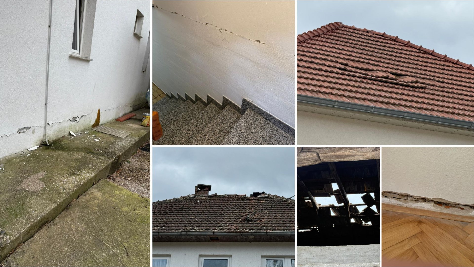 Civilna zaštita i općinski službenici obišli potresom oštećena područja u općini Grude