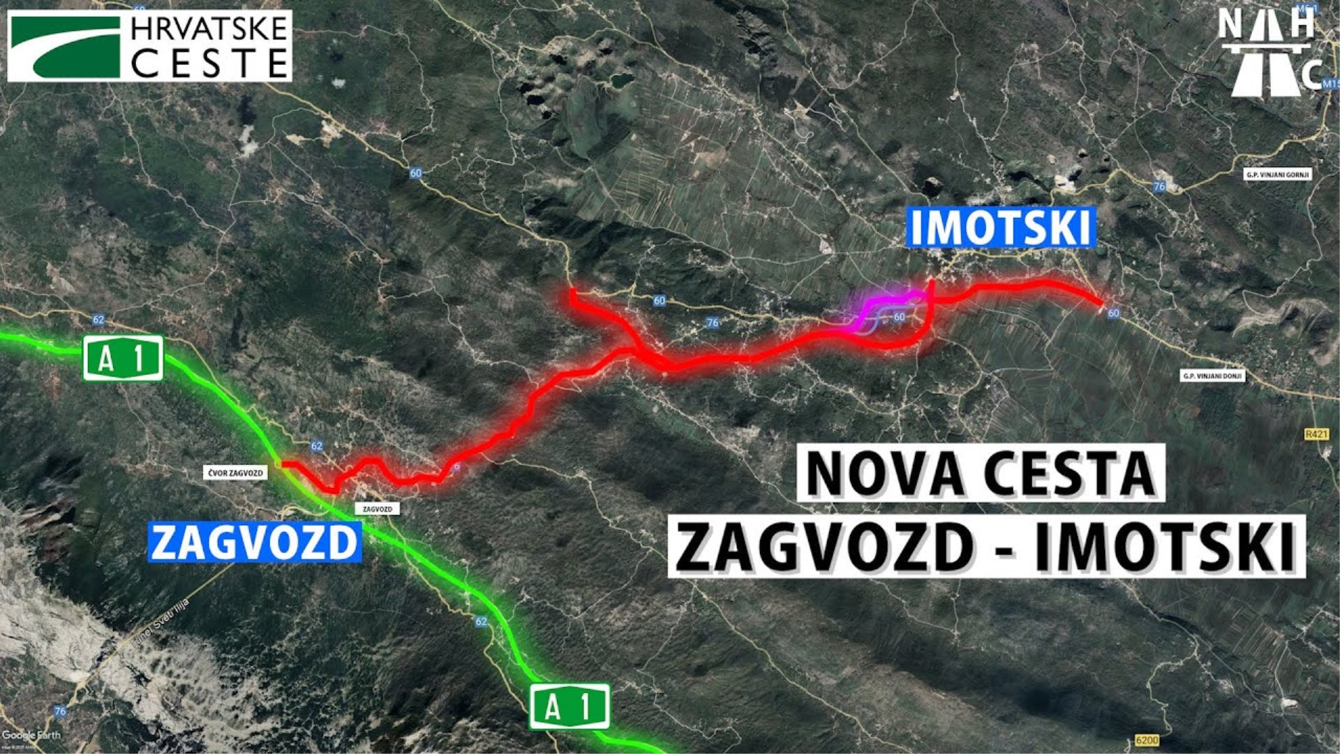 Brza cesta Zagvozd – Imotski u visokoj fazi spremnosti